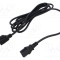 Cablu IEC C13 mamă NEMA 5-15 3m 10A negru POS