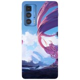 Husa compatibila cu Motorola Moto G71 5G model Horse Topia, Silicon, TPU, Viceversa, Transparent, Carcasa
