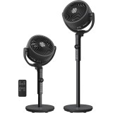 Ventilator cu picior SONGMICS, silentios 20 dB, 15 viteze, telecomanda