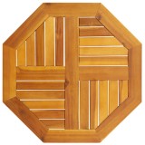 vidaXL Blat de masă, 60x60x2 cm, octogonal, lemn masiv acacia 4004260