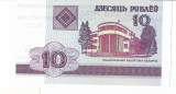 Bancnota 10 ruble 2000 - Belarus