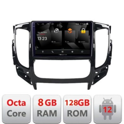 Navigatie Mitsubishi L200 2014-2020 5960Pro-1094 Android Octa Core Qualcomm 2K Qled 8+128 DTS DSP 360 4G Optical CarStore Technology foto