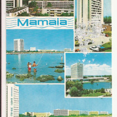 Carte Postala veche - Mamaia, Hotel, Circulata