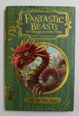 FANTASTICS BEASTS AND WHERE TO FIND THEM NEWT SCAMANDER by J.K. ROWLING, 2017 foto