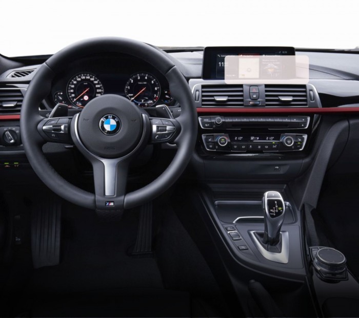 Folie Protectie Navigatie BMW Seria 4 2018-2020, Duragon, protectie Display Navigatie, silicon Mat, Anti-zgarieturi, Anti-amprenta, kit instalare