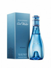 Apa de toaleta Davidoff Cool Water, 100 ml, pentru femei foto