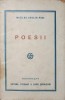 Poesii Matilda Cugler-Poni (dedicatie Margareta Poni catre Ion Arhip) 1927, Editura Casa Scoalelor, 168 pagini