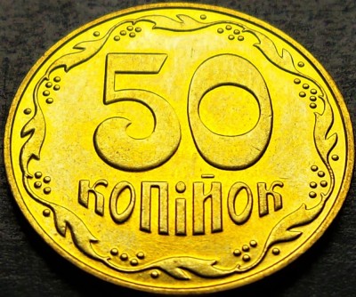 Moneda 50 COPEICI - UCRAINA, anul 2008 * cod 4020 = UNC foto