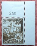 Timbru Germania Al Treilea Reich 1938 Winterhilfswerk Castelul Forchtenstein Cu Colț de Coliță și Preț 2,50 Neștampilat - A007