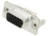 Connector D-Sub 15p HD CONEC
