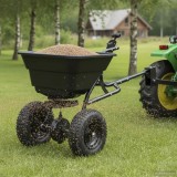 vidaXL &Icirc;mprăștietor Negru 53 x 108 x 74 cm PVC și Oțel 42019628