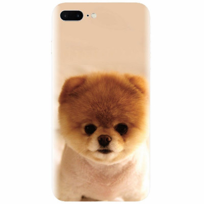 Husa silicon pentru Apple Iphone 8 Plus, Cutest Puppy Dog foto