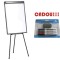 FLIPCHART MAGNETIC START 70x100 cm + CADOU!!! (SET 4 MARKER WHITEBOARD + BURETE)