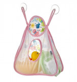 Organizator BabyJem pentru jucariile de baie Baby Bath (Culoare: Roz)