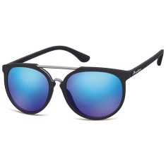Ochelari de soare polarizati unisex Montana Eyewear MS32, black, revo violet