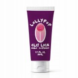 Gel Comestibil pentru Clitoris Clit Lick Lollypop, Aroma Zmeura, 50 ml