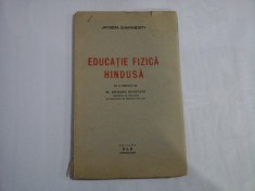 EDUCATIE FIZICA HINDUSA - JATINDRA CHAKRABORTY