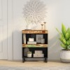 VidaXL Dulap lateral, 60x33x75 cm, lemn masiv recuperat 352887