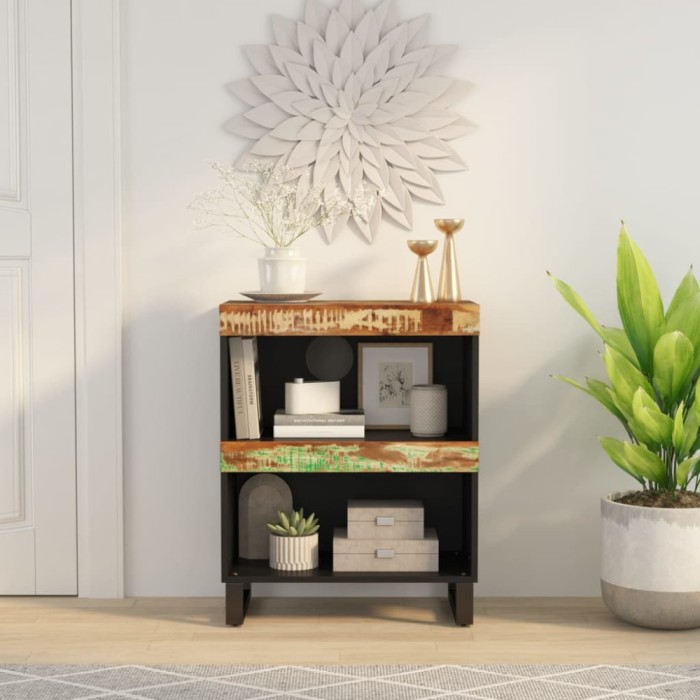 vidaXL Dulap lateral, 60x33x75 cm, lemn masiv recuperat 352887