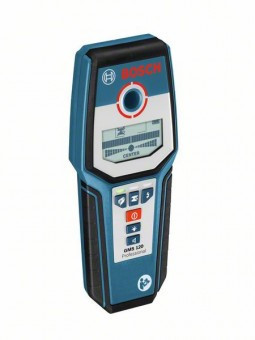 Bosch GMS 120 Professional Detector de metale 120mm + 1 Baterie 9V (6LR61) + Geanta protectie - 3165140560108