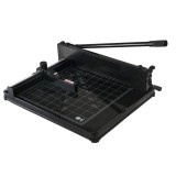 Ghilotina manuala format a3+, 400 coli, ghidaj, sistem metalic fixare hartie,