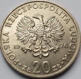 20 zlotych / zloti 1976 Polonia, Life of Marceli Nowotko, Europa