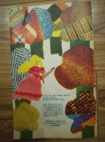 1973, Reclama Fabrica Textile DOROBANTUL comunism 24x15 cm, PLOIESTI, stofe