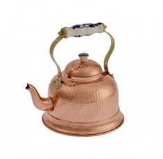 Ceainic din Cupru Efect Lovitura Ciocan, Traditional, 1,5L foto