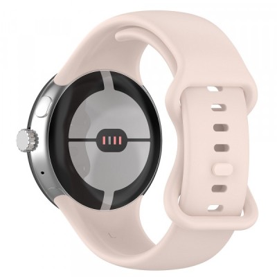 Curea Techsuit W031 pentru Google Pixel Watch 3 41mm / Watch 2 / Watch, Roz Deschis foto