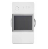 Cumpara ieftin Releu Inteligent WiFi Sonoff POW Elite R3 16A cu LCD, Monitorizare Energie, Protectie Suprasarcina, Control Vocal, Aplicatie