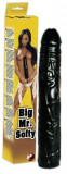 Dildo Clasic Big Mr. Softy, Negru, 29 cm, Orion