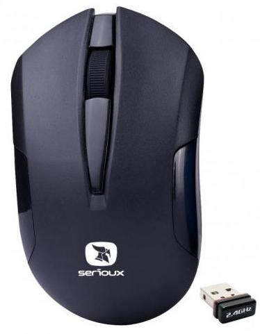 Mouse Serioux Drago 300 fara fir negru blister