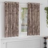 VidaXL Draperie cu perdele 2 pcs Cappuccino 175 x 140 cm Catifea
