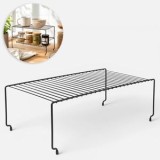 Raft Metalic Stivuibil Negru 45x23x15cm, CMCLASS