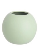Cumpara ieftin Set 4 vaze flori portelan verde Althea 13x11 cm