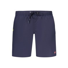 Norway Pantaloni scurti de baie barbati simplii cu logo, bleumarin, L