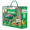 Cunoaste, invata si exploreaza - Puzzle Dinozauri (205 piese) PlayLearn Toys