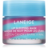 LANEIGE Lip Sleeping Mask masca de noapte cu efect de regenerare de buze culoare Cotton Candy 20 g