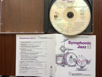 symphonic jazz vol 3 1994 cd disc muzica jazz Heumann Generix made in germany NM foto