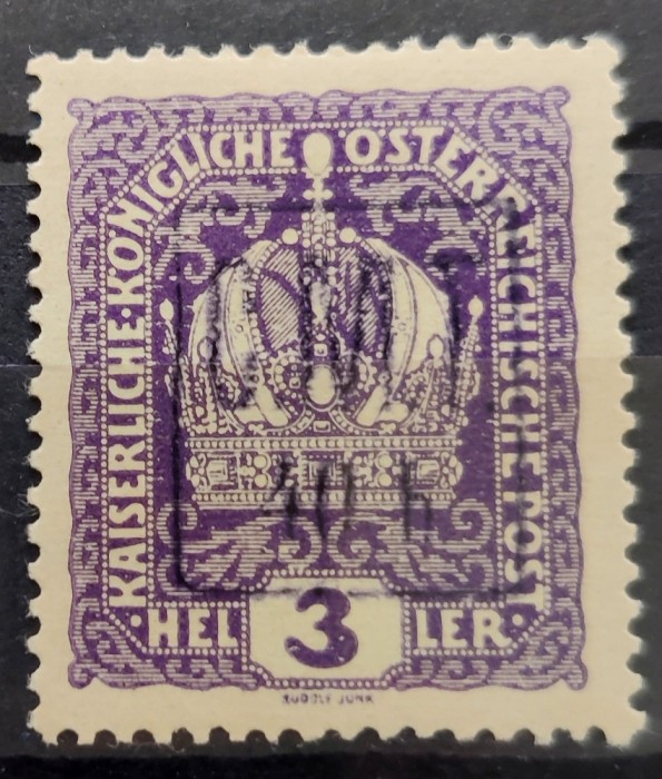 40/3 Heller MH - Supratipar CMT - Ocupatia romana in Pocutia 1919
