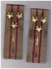 Epoleti de camasa colonel medic RSR, nefolositi