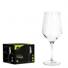 Set 6 pahare vin Taboo, Alar, 580 ml, sticla, transparent