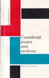 G. Oprescu - Consideratii Arta Moderna Lucrare Arta Plastica Critica Arta Contemporana Romaneasca 20109