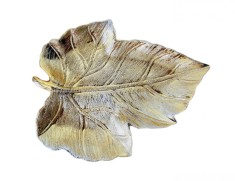 Platou Frunza, Auriu, 30 cm, DVTR0012