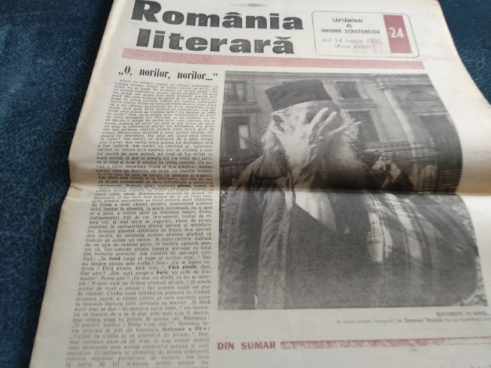 REVISTA ROMANA LITERARA NR 24 14 IUNIE 1990