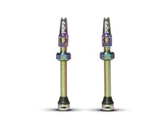 Valva Tubeless bicicleta P2R TV60OS, AL, 60mm, Rainbow (OEM) Ultimate FactoryBikes