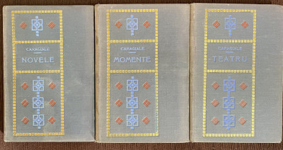 Nuvele. Momente. Teatru - Ion Luca Caragiale (1913-1914) 3 volume foto