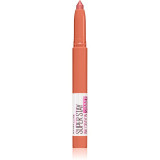 Maybelline SuperStay Ink Crayon Birthday Edition ruj in creion cu particule stralucitoare culoare 190 Blow the Candle 1,5 g