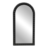 Cumpara ieftin Oglinda Pavlova plastic PP negru 42x81x3.5 cm