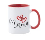 Cana maner rosu personalizata 8 Martie, INOVATIX&reg;. 330ml, Oem